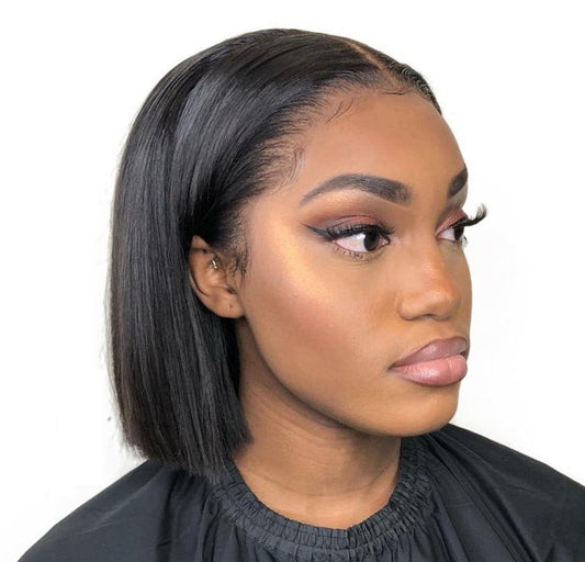 Brazilian Full Frontal Short Bob Wig